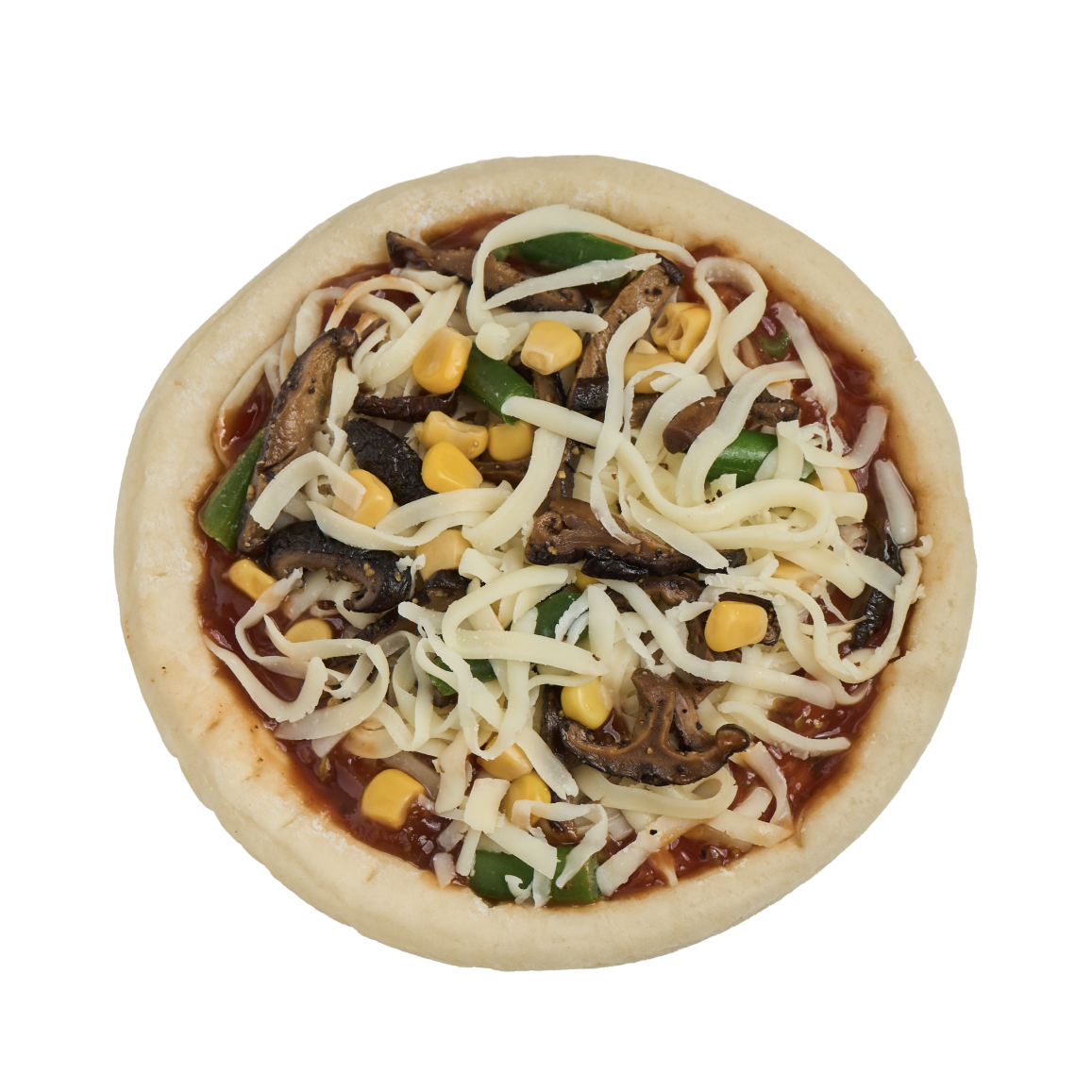 黑胡椒香菇比薩